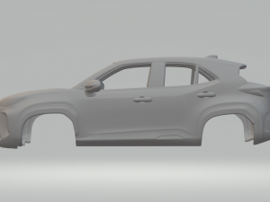 Toyota Yaris Cross 3Dプリントモデル