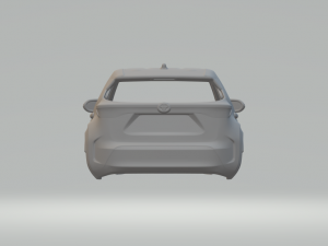 Toyota Yaris Cross 3Dプリントモデル