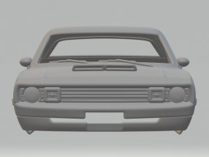 Dodge demon Modello di stampa 3D