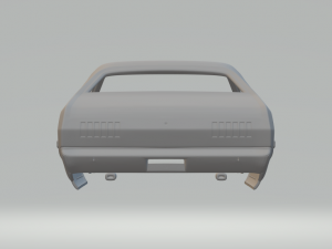 Dodge demon Modello di stampa 3D