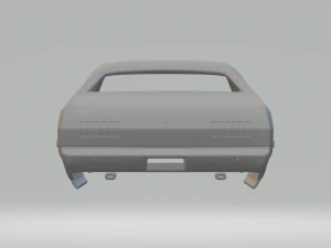 Dodge demon 3D Print Model