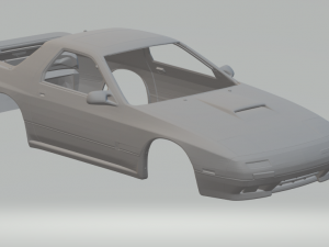 Mazda rx7 1990 3D Print Model