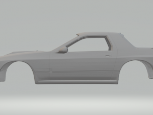 Mazda rx7 1990 3D प्रिंट मॉडल