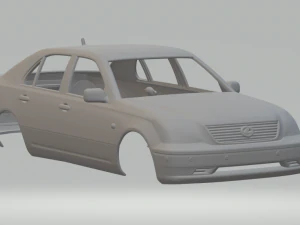 Lexus ls 2003 Model Cetak 3D