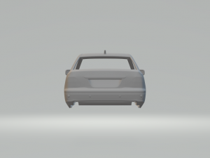 Lexus ls 2003 3Dプリントモデル