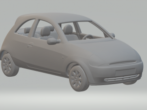Ka hatch 3Dプリントモデル