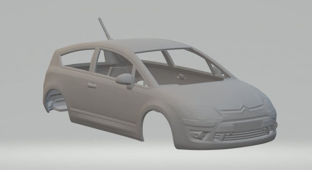 Citroen c4 Modèles 3D en vedette .c4d .max .obj .3ds .fbx .stl .blend 