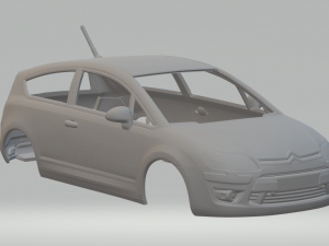 Citroen c4 3Dプリントモデル