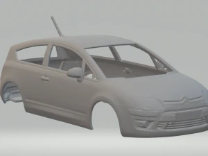 Citroen c4 3D Print Model