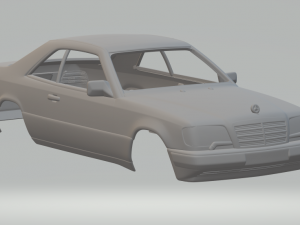 Mercedes benz e class mk2 1993 3D 打印模型