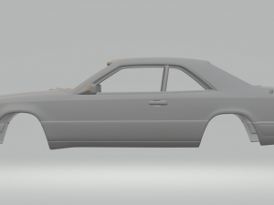 Mercedes benz e class mk2 1993 3D Принт Модель