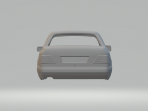 Mercedes benz e class mk2 1993 3D Принт Модель