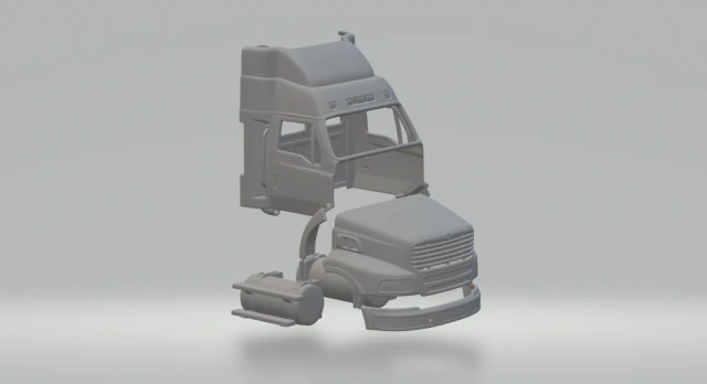 Sterling A9500 cabin 3D Print Model .c4d .max .obj .3ds .fbx .stl .blend 
