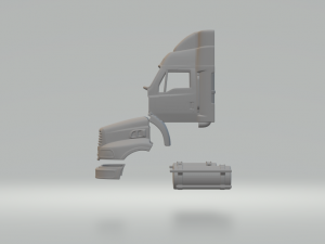 Sterling A9500 cabin 3Dプリントモデル