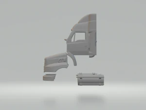 Sterling A9500 cabin 3D Print Model