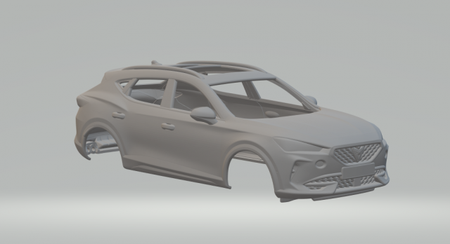 Cupra formentor 3D प्रिंट मॉडल .c4d .max .obj .3ds .fbx .stl .blend 