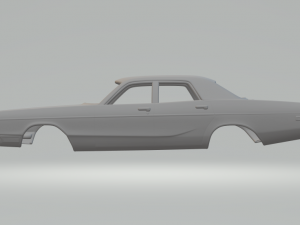 Dodge monaco 72 3D Print Model
