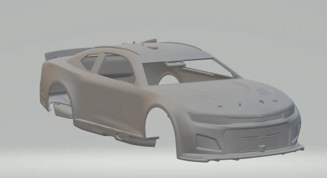 Chevrolet Camaro ZL1 2022 NASCAR 3D Print Model .c4d .max .obj .3ds .fbx .stl .blend 