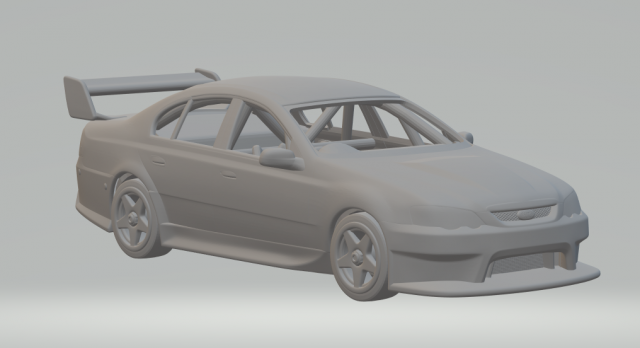 Falcon supercars kit Modèles 3D en vedette .c4d .max .obj .3ds .fbx .stl .blend 