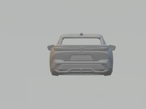Peugeot 408 3D Print Model