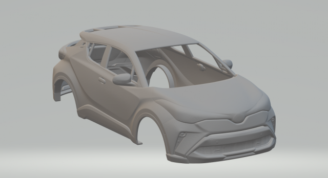 Toyota c hr gr sport 2021 Modelo de impresión 3D .c4d .max .obj .3ds .fbx .stl .blend 