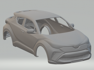 Toyota c hr gr sport 2021 Modèles 3D en vedette