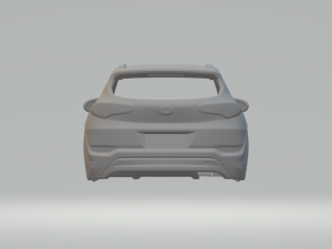 Hyundai tucson 3Dプリントモデル