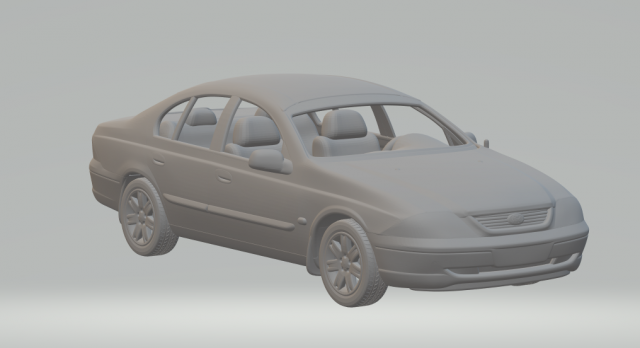 Falcon AU Mk6 2000 3D 打印模型 .c4d .max .obj .3ds .fbx .stl .blend 
