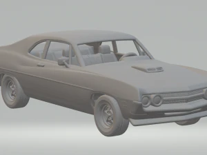 Falcon Mk4 Super Cobra 2 pintu 70 Model Cetak 3D