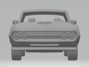 Falcon Mk4 Super Cobra 2door 70 Modello di stampa 3D