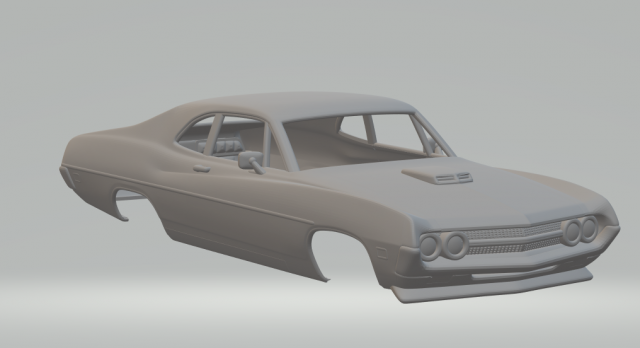 Falcon Mk4 Super Cobra 2door 70 body Modèles 3D en vedette .c4d .max .obj .3ds .fbx .stl .blend 