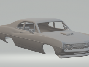 Falcon Mk4 Super Cobra 2door 70 body 3D Print Model