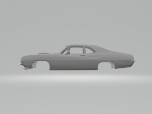 Falcon Mk4 Super Cobra 2door 70 body Modèles 3D en vedette