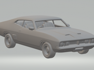 Falcon AU Mk3 XB GT Coupe 73 kit Modelo de impresión 3D