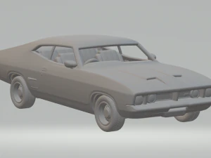 ファルコン AU Mk3 XB GT クーペ 73 キット 3Dプリントモデル