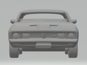 Falcon AU Mk3 XB GT Coupe 73 kit 3D प्रिंट मॉडल