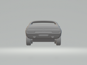 Falcon AU Mk3 XB GT Coupe 73 kit 3D प्रिंट मॉडल