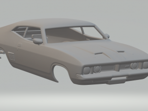 Falcon AU Mk3 XB GT Coupe 73 kit Modelo de impresión 3D