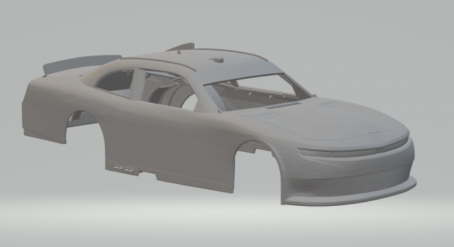Chevrolet Camaro Nascar 3D 打印模型 .c4d .max .obj .3ds .fbx .stl .blend 