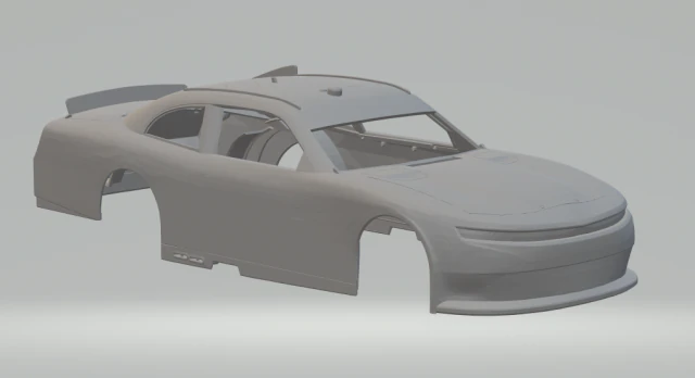 Chevrolet Camaro Nascar 3D Print Model .c4d .max .obj .3ds .fbx .stl .blend