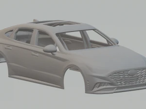 현대 쏘나타 3D 프린트 모델