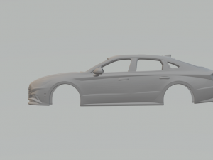 Hyundai sonata Modello di stampa 3D