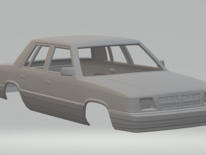 Dodge aries k sedan 1988 Model Cetak 3D