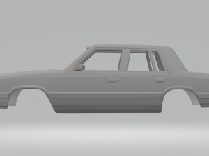 Dodge aries k sedan 1988 3D 打印模型