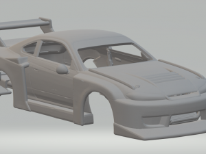 Nissan LB Super Silhouette Silvia S15 3D-Druckmodell