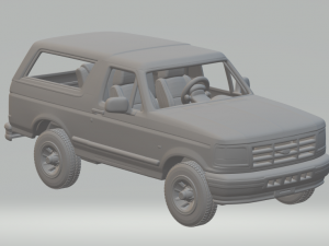 Fordbronco 92 Modelo de Impressão 3D