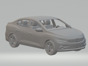 Dacia renault logan Modèles 3D en vedette