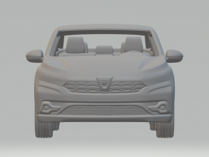 Dacia renault logan 3Dプリントモデル