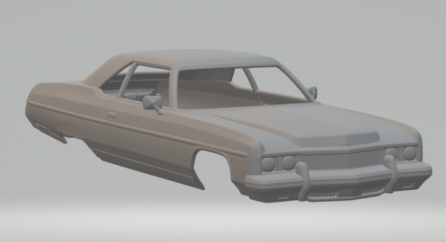 Chevrolet caprice 3D Print Model .c4d .max .obj .3ds .fbx .stl .blend 