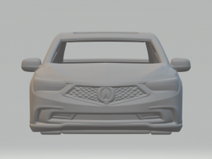 Acura rlx Modello di stampa 3D